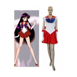 Sailor Moon Classic Hino Rei Sailor Mars Cosplay Costume