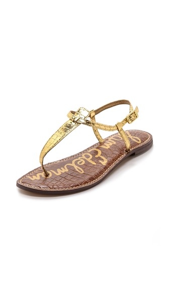 Sam Edelman Gigi T Strap Flat Sandals