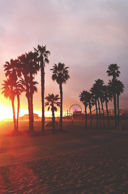 Santa Monica Pier in Santa Monica, California