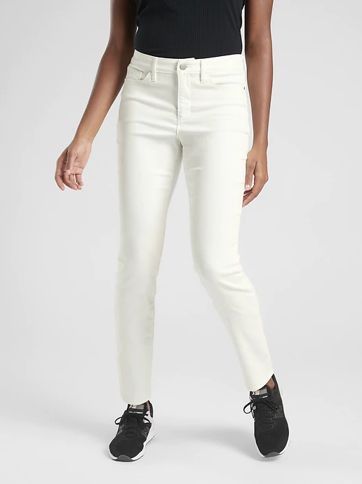 Sculptek Skinny Jeans in White - Image 3
