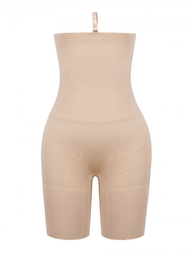  Seamless Shaper Skin Color Buckle Mid-Thigh Flatten Tummy - Image 2