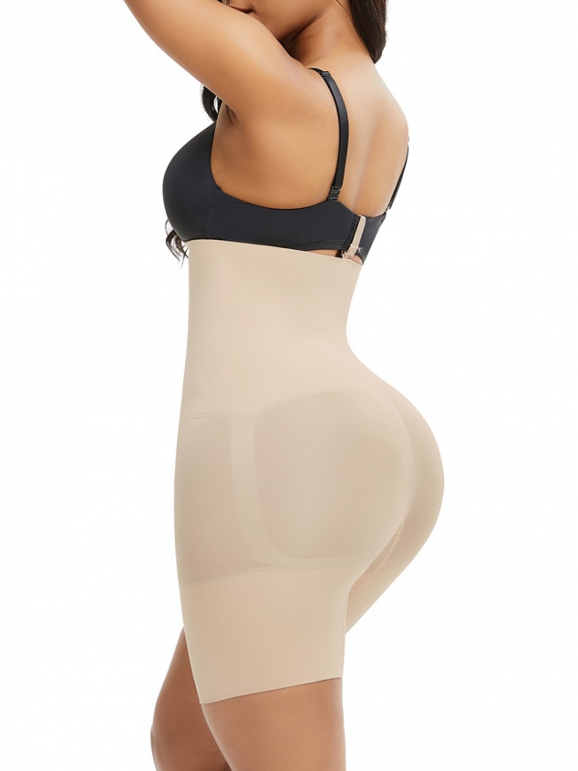  Seamless Shaper Skin Color Buckle Mid-Thigh Flatten Tummy - Image 3