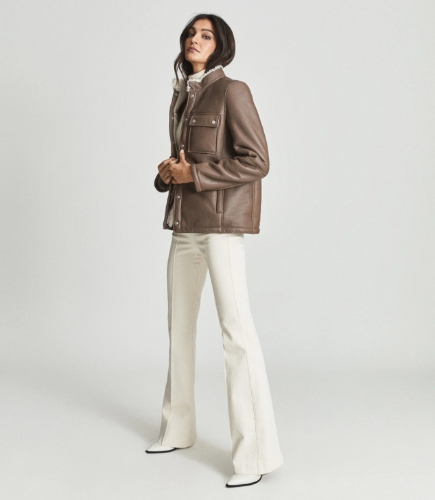 Shearling Overshirt