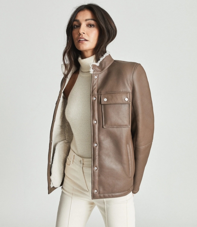 Shearling Overshirt - Image 2