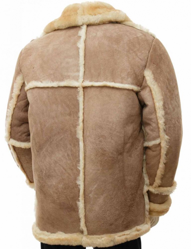 Sheepskin Coat Leather Shearling - Image 2