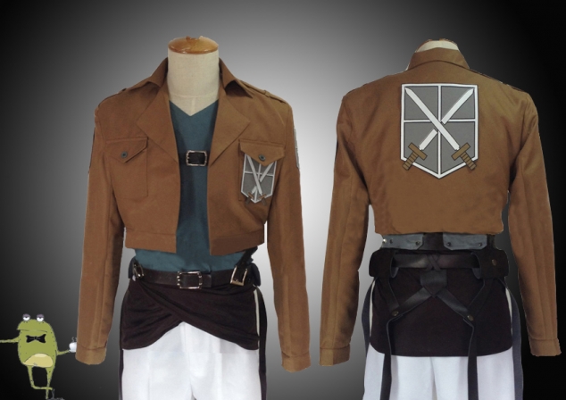 Shingeki no Kyojin Bertholdt Fubar Cosplay Costume