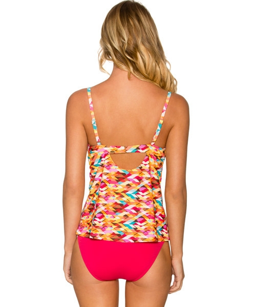 Shirred Tankini Top - Image 2