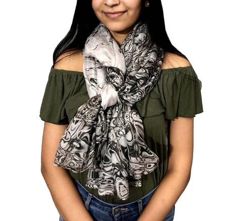 Silk scarves for women | Long scarves | Wool scarves | Modal scarves - Image 2