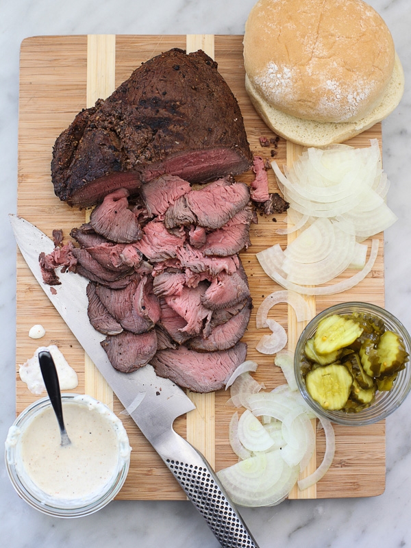 Sirloin Steak Sandwiches with Horseradish Sauce - Image 2