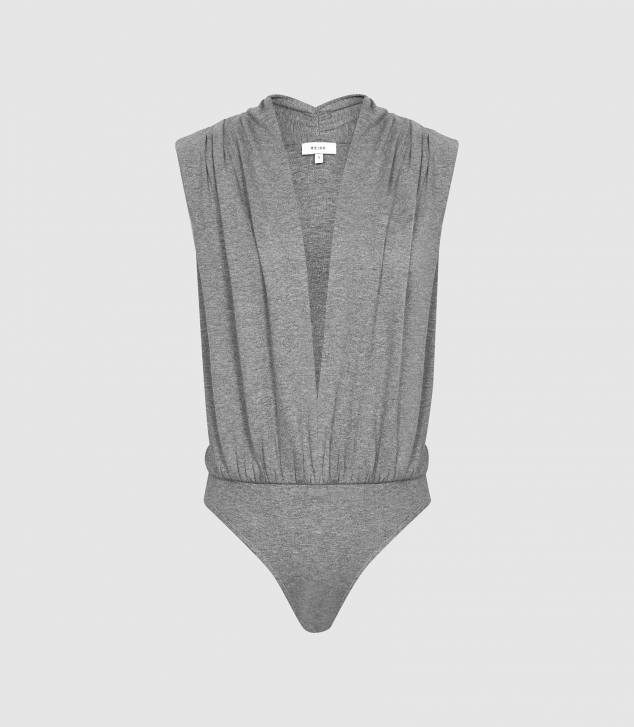 Sleeveless Plunge Bodysuit - Image 3