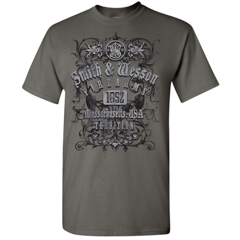 Smith & Wesson Charcoal Firearms 1852 Tradition T-Shirt
