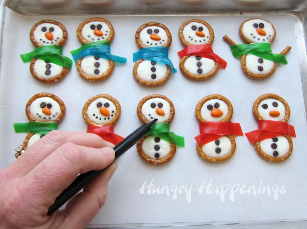 Snowman Pretzels - Image 3