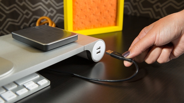 Space Bar - Monitor stand & 6 port USB hub - Image 2