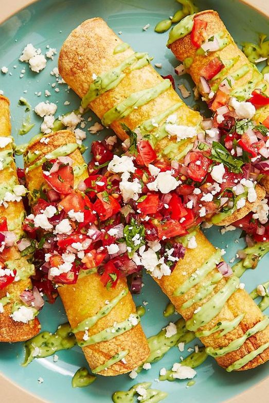 Spicy Chicken Taquitos