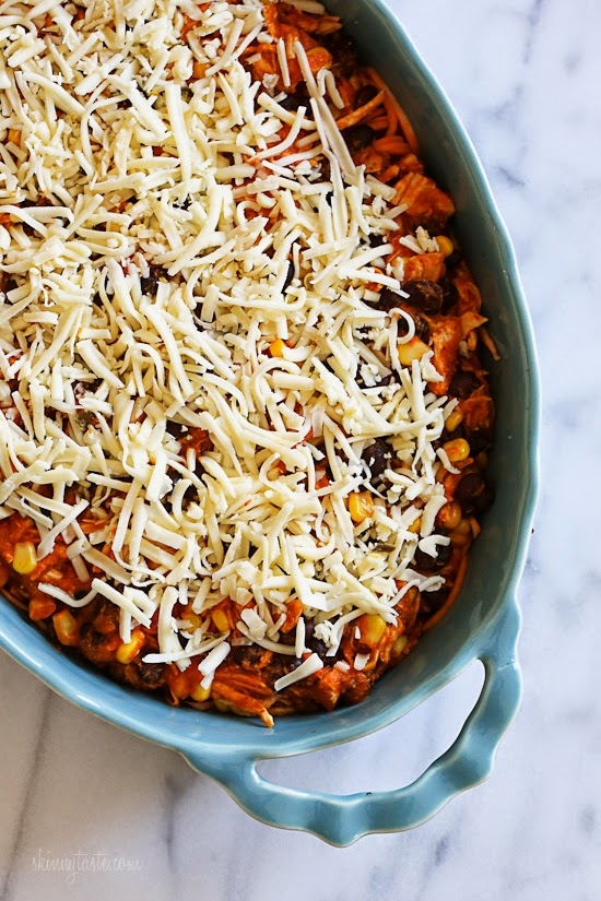 Spiralized Mexican Sweet Potato and Chicken Casserole - Image 3