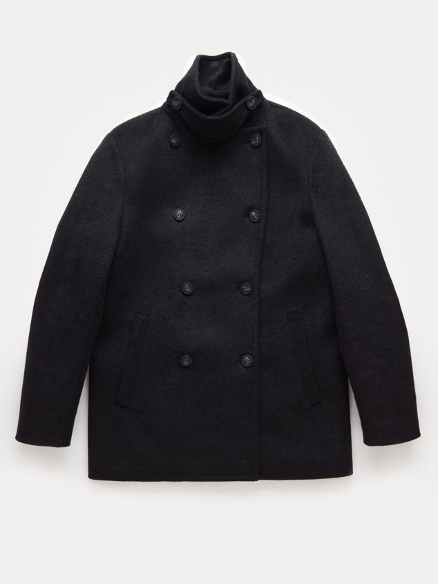 Stewart StormLux Wool Cashmere Peacoat - Image 2