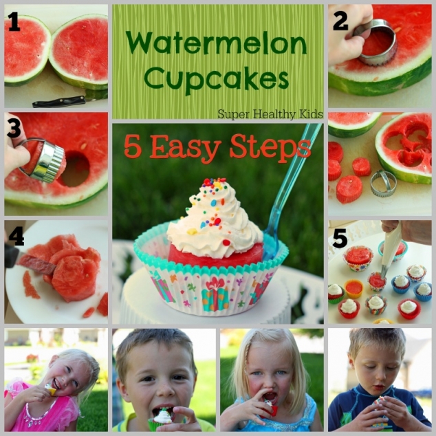 Sugar Free Watermelon Cupcakes - Image 2