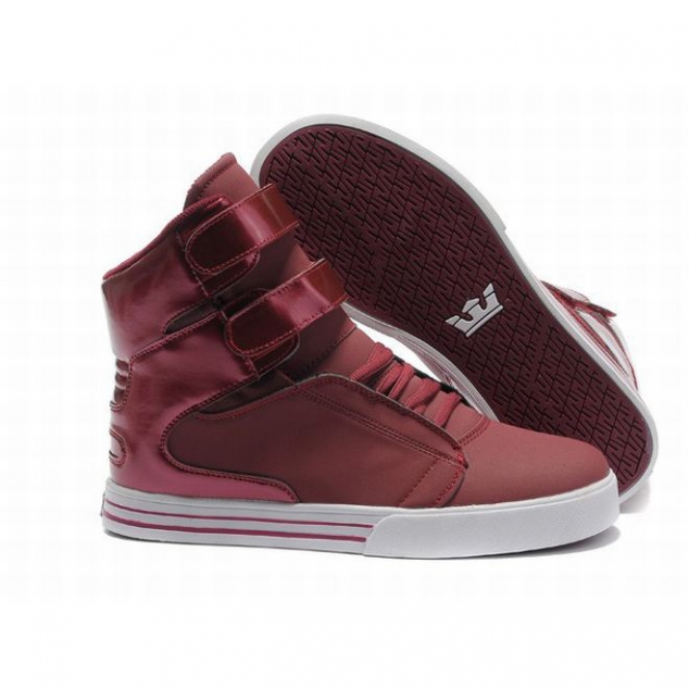 Red Supra High Tops