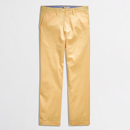 Surf Yellow Chinos from J Crew