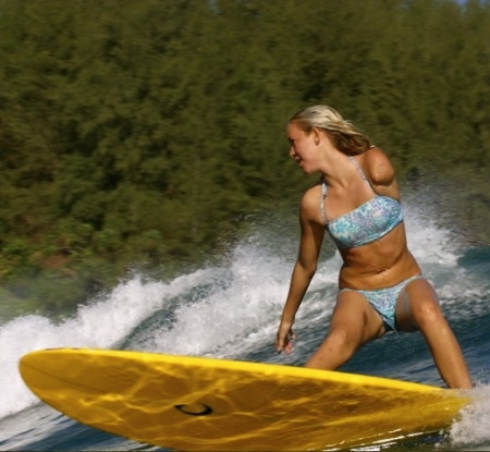 Surfer girl Bethany Hamilton