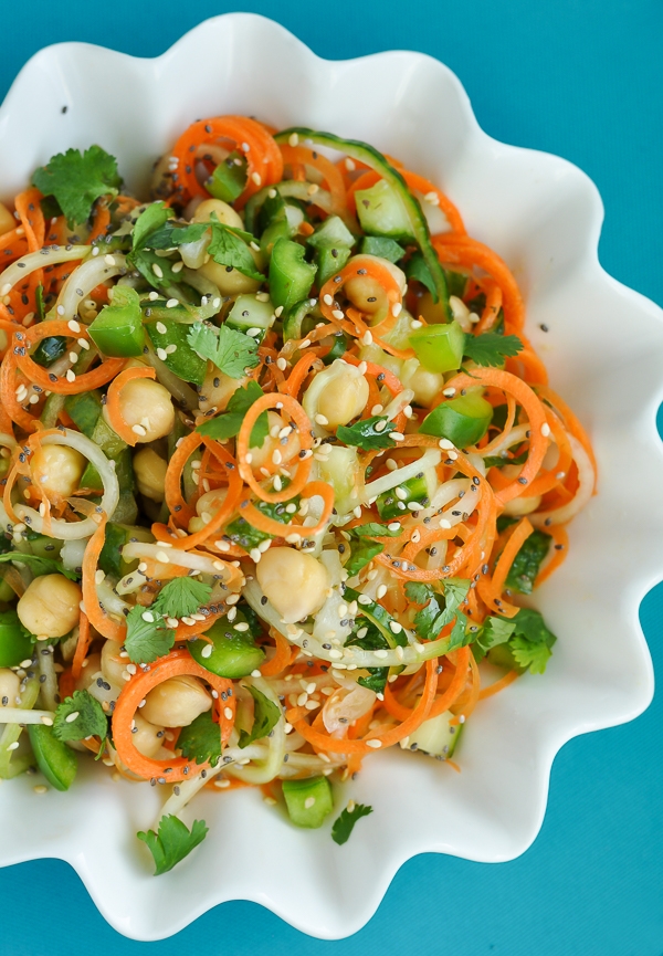 Sweet and Sour Thai Cucumber Pasta Salad - Image 2