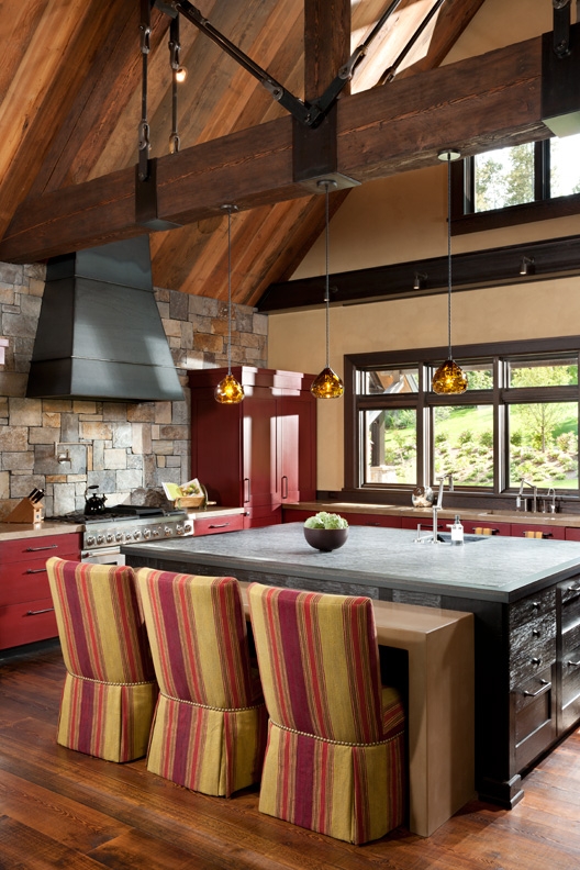 Table Seating at Kitchen Island