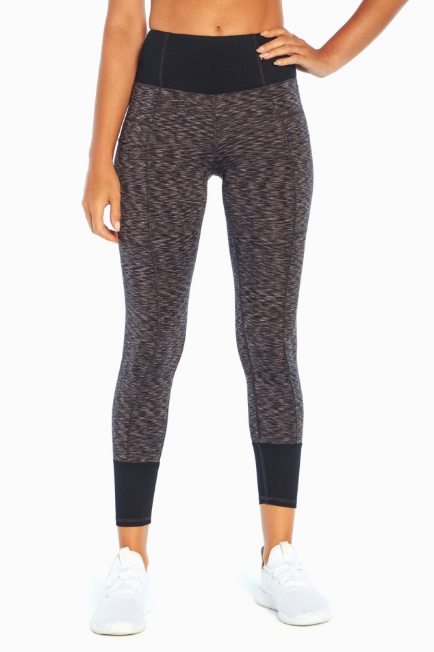 Taylor Cargo Pocket Rib Trim Leggings - Image 3