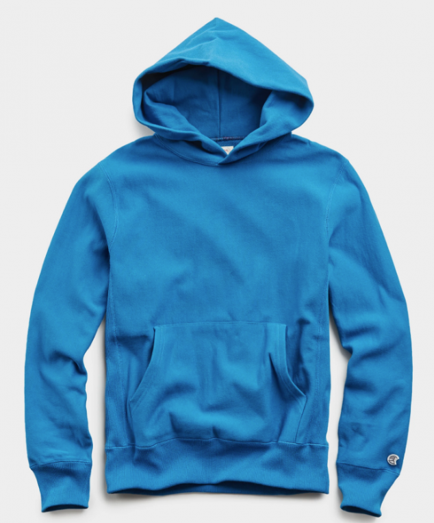 Terry Popover Hoodie Sweatshirt