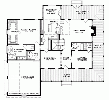 The Edgewood traditional country farmhouse plan - Image 2
