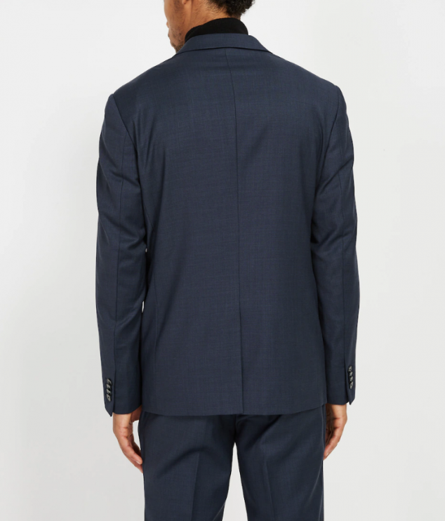 Laurier Sharkskin Stretch-Wool Suit Jacket - Image 3