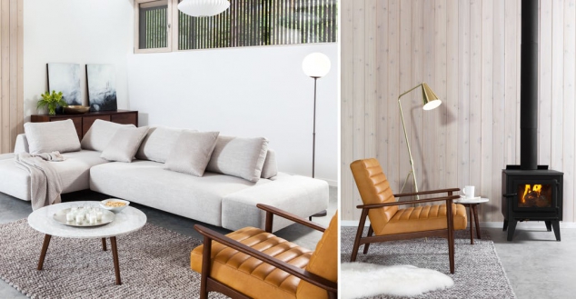 Thetis Mid Century Modern Leather Chair From Article Favething Com