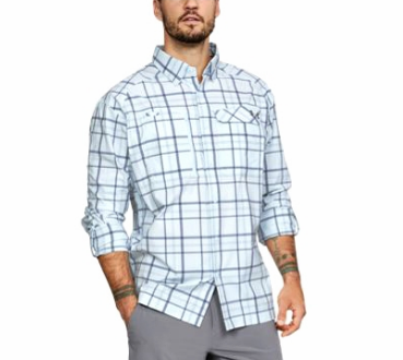 Under Armour Fish Hunter Long Sleeve Plaid Shirt