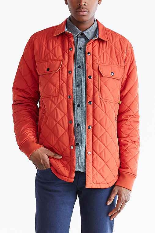 Urban Outfitters CPO Russo Quilted Shirt Jacket