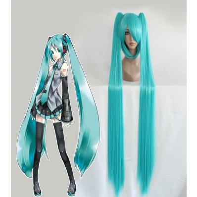 Vocaloid Hatsune Miku Blue Cosplay wig