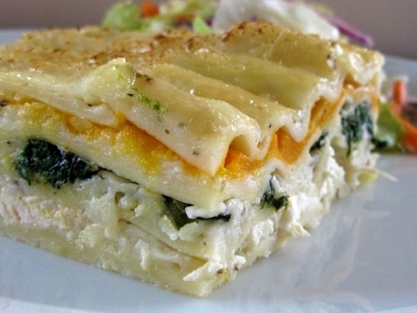 White Chicken Lasagna