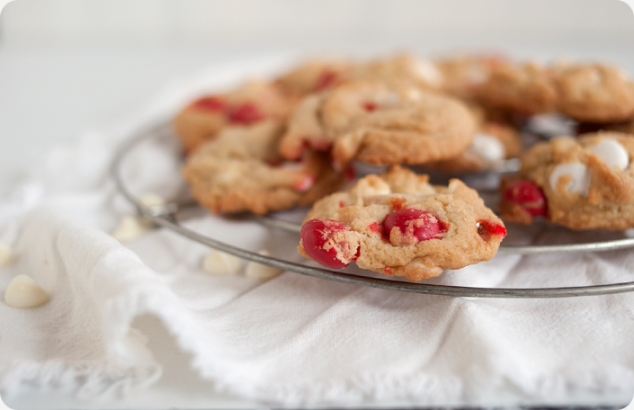 White Chocolate Peppermint M&M Cookies - Image 3