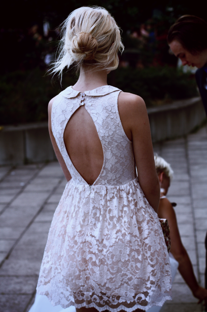 White Lace Dress