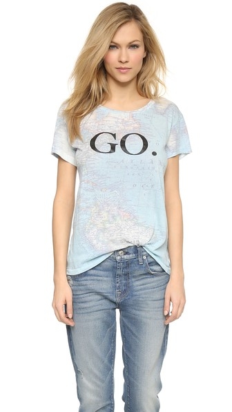 Wildfox Just Go Easy Tee