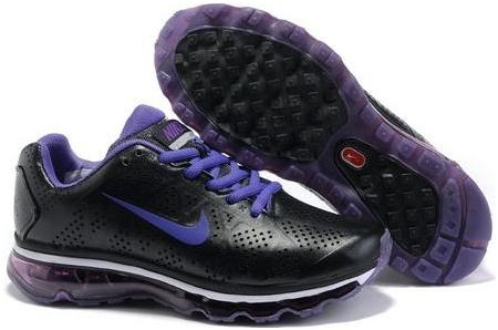 Womens Nike Air Max 2011 Blunt Black Purple 456325009