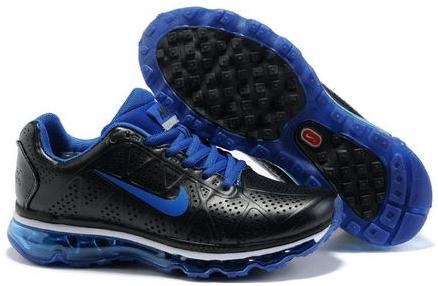 Womens Nike Air Max 2011 Blunt Black Royal Blue 456325004