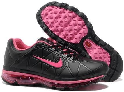 Womens Nike Air Max 2011 Leather Black Orange 429889008