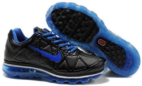 Womens Nike Air Max 2011 Leather Black Royalblue 429889003