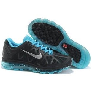 Womens Nike Air Max 2011 Mesh Black Blue White 429889004
