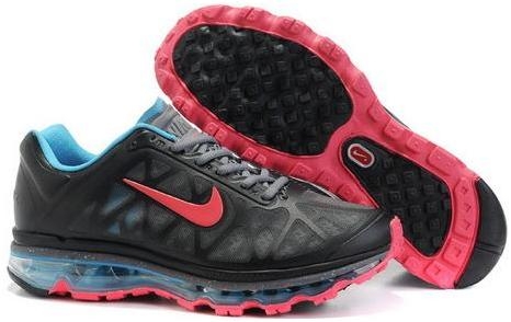 Womens Nike Air Max 2011 Mesh Black Red Blue 429890054