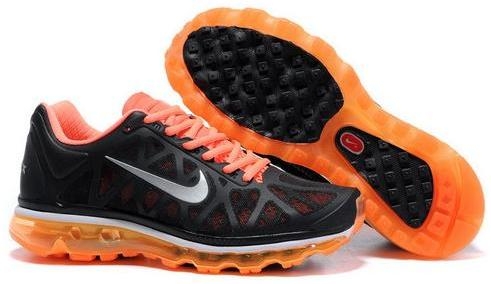 Womens Nike Air Max 2011 Mesh Black White Orange 429889008