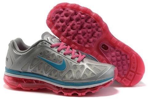 Womens Nike Air Max 2011 Mesh Grey Blue Pink 431875003