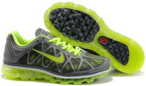 Womens Nike Air Max 2011 Mesh Grey Grass green 429889003