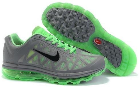 Womens Nike Air Max 2011 Mesh Grey Green Black 429889003