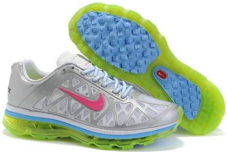 Womens Nike Air Max 2011 Mesh Grey Pink Green 431875001