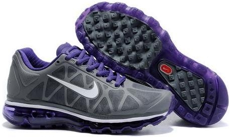 Womens Nike Air Max 2011 Mesh Grey White Purple 429889055